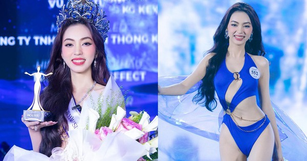 Sắc vóc người đẹp vừa đăng quang Hoa hậu Sinh viên Việt Nam 2025