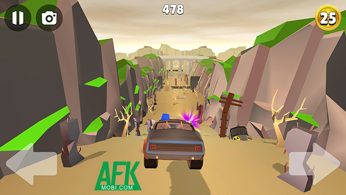 Điều khiển xe đứt phanh chạy tránh các chướng ngại vật với game Faily Brakes Roadtrip