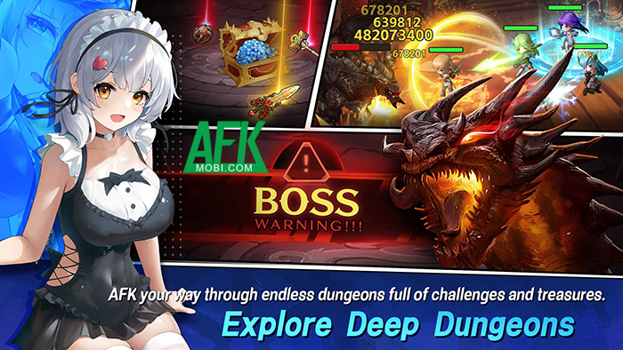 Triệu hồi những nữ anh hùng chibi cùng chiến đấu trong game Neverfall: Dungeon Trials