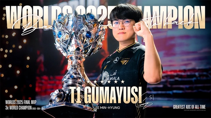 Gumayusi trải lòng trong buổi stream cuối cùng của T1: Mùa giải đầu tiên tôi nghi ngờ chính mình