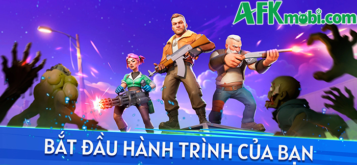 Trực tiếp dẫn dắt nhóm người sống sót sinh tồn trước các đợt xác sống với game Dead.io