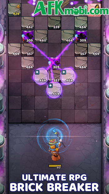 Titan Breaker game giải đố theo phong cách bắn đạn là những viên bi nảy