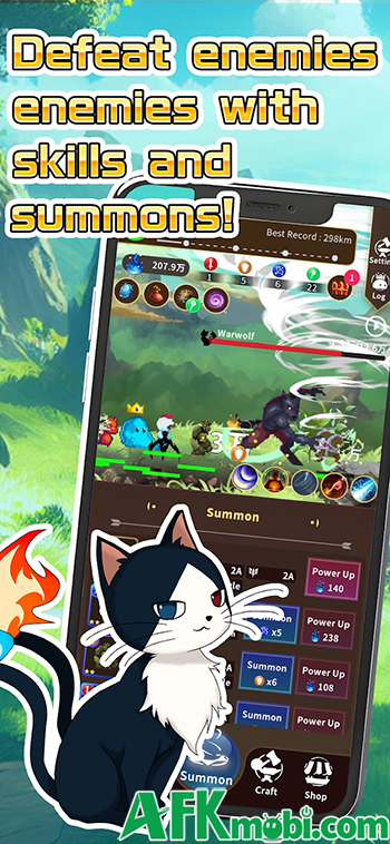 Chuyển sinh thành quái vật chất nhờn trong game Summoner Slime – Strategy RPG