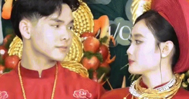 Cô dâu Tây Ninh nhận quà cưới 35 tỷ, cầm hoa cưới 200 triệu