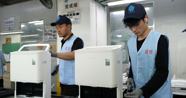 Bên trong nhà máy sản xuất 1 triệu chiếc máy hút ẩm/năm