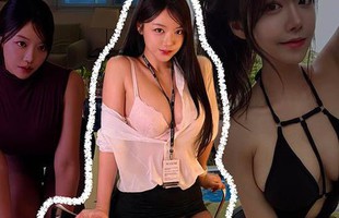 Vượt mọi đối thủ, bộ ảnh “nhân viên văn phòng” của hot girl này trở thành 
