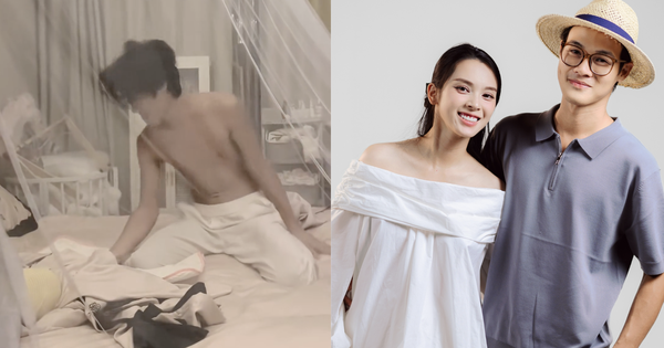 Chồng Quỳnh Lương gầy đến mức 