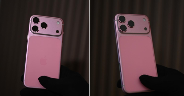 Lộ diện iPhone 17 Pro Max màu hồng đẹp sang xịn, nổi bật hơn cả 