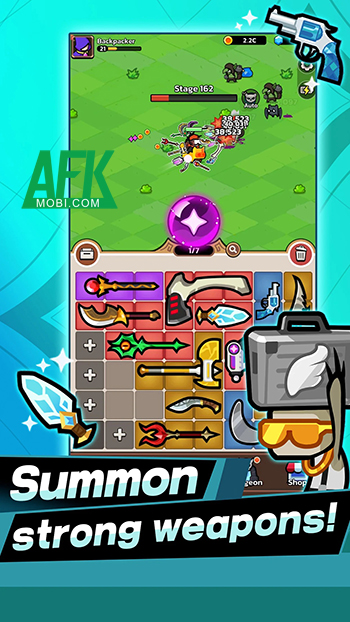 Backpack Survivors: Idle RPG game nhàn rỗi mới lạ với sự kết hợp của yếu tố xếp balo