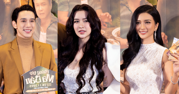 Thảm đỏ HOT nhất hôm nay: Kim Tuyến đẹp đến nỗi bị fan vây kín, một mỹ nhân Genz khoe vòng 1 nóng bỏng mắt