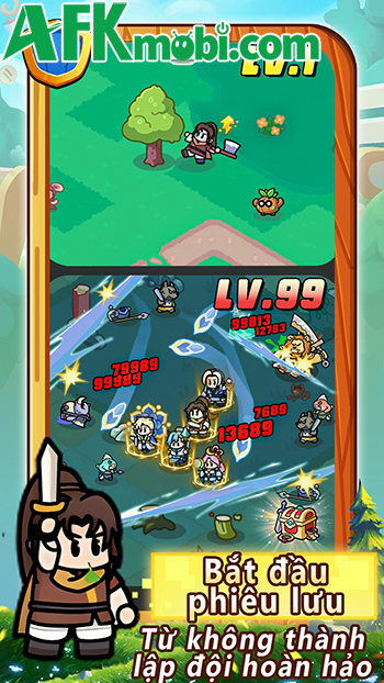 Mercenary Adventures game tổ đội phiêu lưu lấy chủ đề văn hóa phương Đông