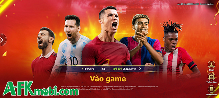 Quản lý đội bóng có phần theo kiểu đấu tướng trong game Champion Pro Manager