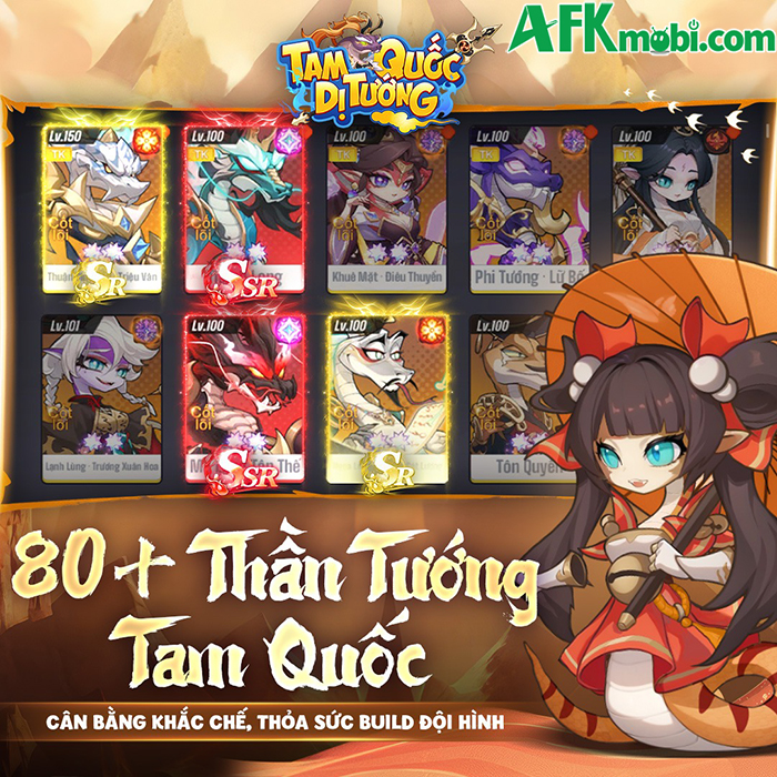 Tam Quốc Dị Tướng game đấu tướng chiến thuật cập bến thị trường Việt Nam