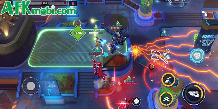 Overwatch Rush game hành động top-down trực tuyến dựa trên chính Overwatch nổi tiếng