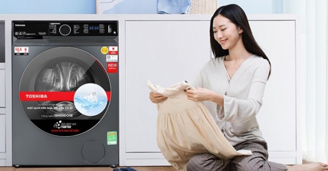Giá máy giặt Toshiba tháng 10: Giảm tới 5 triệu đồng