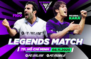 FC ONLINE bắt tay FC MOBILE mang FC PRO FESTIVAL 2025 về Việt Nam cùng cặp sao huyền thoại Kaká - Figo