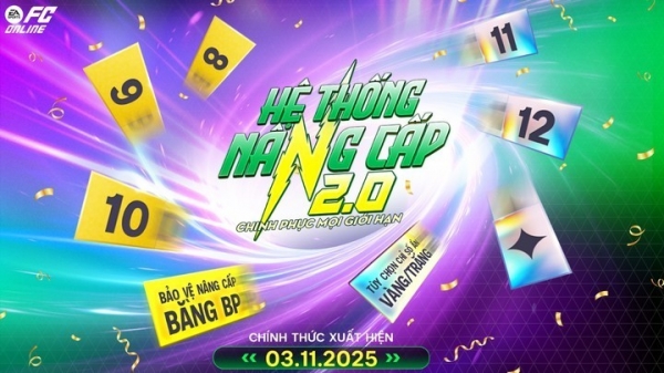 FC Online chính thức mở rộng giới hạn mức thẻ tối đa lên +13
