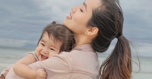 Hoàng My một mình nuôi con