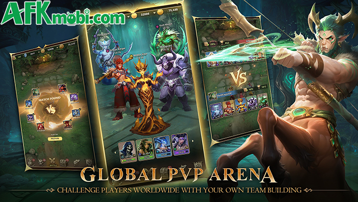 Abyssal Gate: Teamfight Battle game chiến thuật PvP 1v1 dàn trận đấu tự động