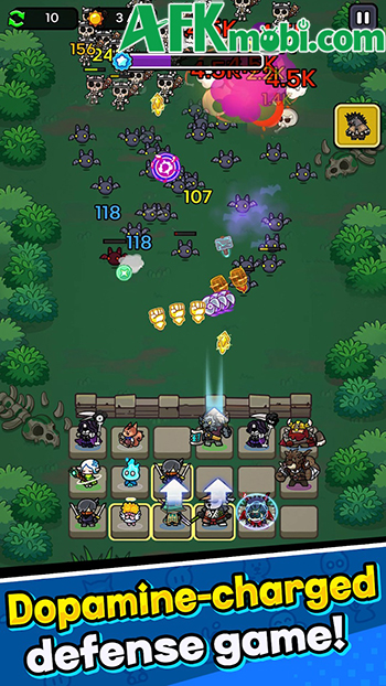 Hero Blasters: Defense game phòng thủ độc đáo kết hợp cơ chế xếp khối