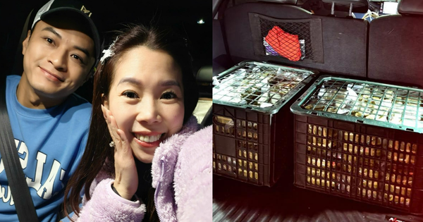 Hồng Đăng làm shipper