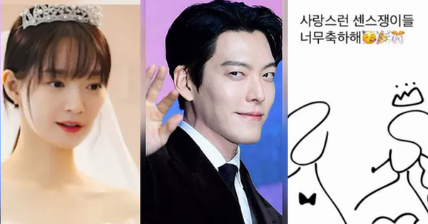 Kim Woo Bin và Shin Min Ah chọn trang phục cưới tối giản