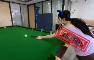 Chơi bida nhưng diện đồ không phù hợp, kênh Instagram vẫn hút hơn 1,3 triệu follow, dấy lên quan ngại về content độc hại
