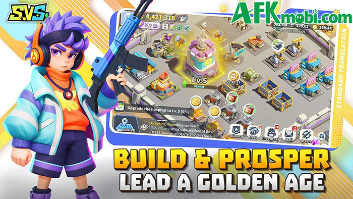 SVS game mô phỏng chiến thuật kết hợp với hành động bắn súng PvE
