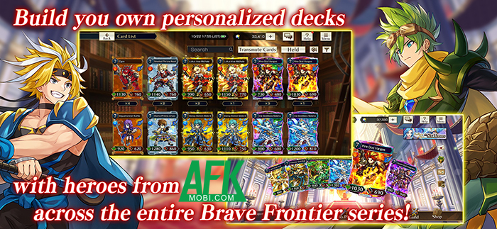 Brave Frontier Versus mang đến những trận đấu chiến lược thẻ bài không quá 5 vòng