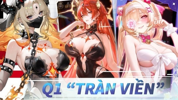 Game Gacha mới chưa ra đã HOT: Nhân vật nữ Q1 “tràn viền”, cơ chế breast physics “lắc lư” mãn nhãn