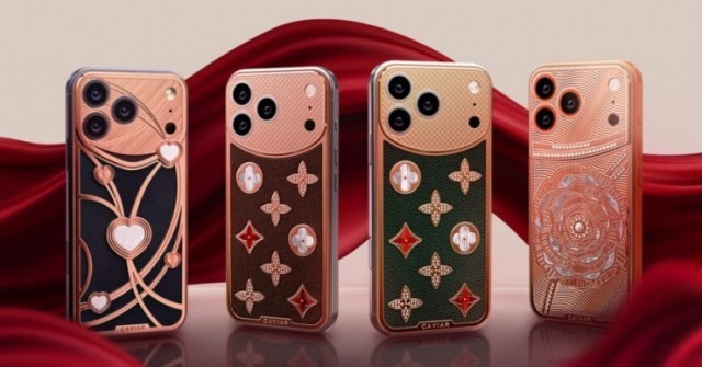 Caviar ra mắt iPhone 17 Pro chủ đề lãng mạn với vàng và pha lê, giá từ 268 triệu đồng