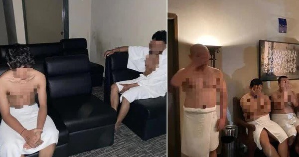 Đột kích cơ sở mát-xa đồng tính, bắt giữ 201 người gồm bác sĩ, giáo viên, sĩ quan