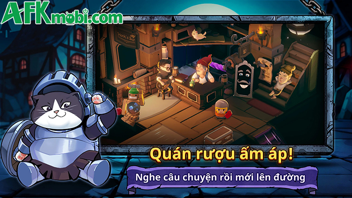 Tavern Tale game hành động roguelike mang đến chiến trường nhỏ như bàn cờ