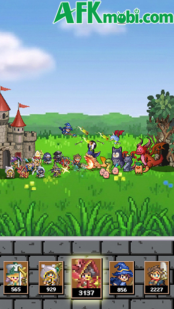Triệu hồi các đơn vị anh hùng đối mặt thế lực quái vật với game Wagle Squad: Pixel Swarm