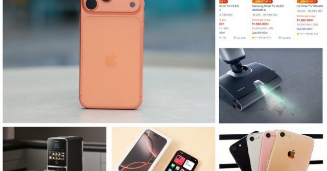 Ngày cận cuối năm 2025, iPhone và loạt thiết bị gia dụng giảm giá sâu chưa từng có
