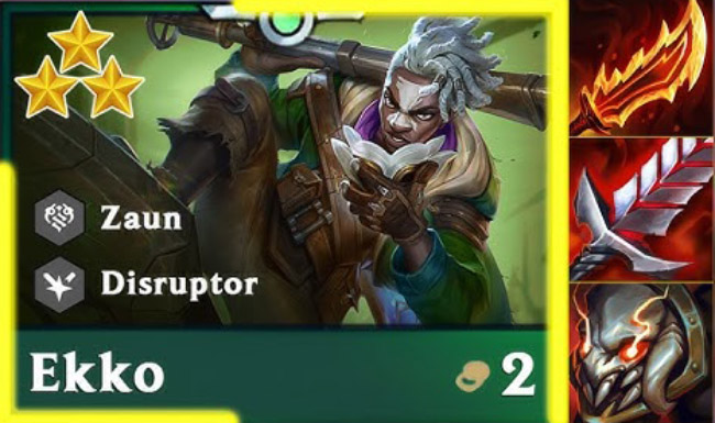 ĐTCL 16.1c: Hướng dẫn con bài Ekko – Cho’Gath reroll, for fun để on top