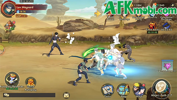Cursed Seal: Awakening game đấu tướng theo phong cách loạn chiến lấy chủ đề Naruto