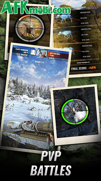 So tài săn thú trong game hành động bắn súng trực tuyến Trophy Hunter