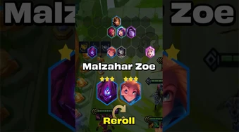 ĐTCL 16.6: Tìm hiểu 2 form bài Zoe - Malzahar reroll mạnh nhất bản mới