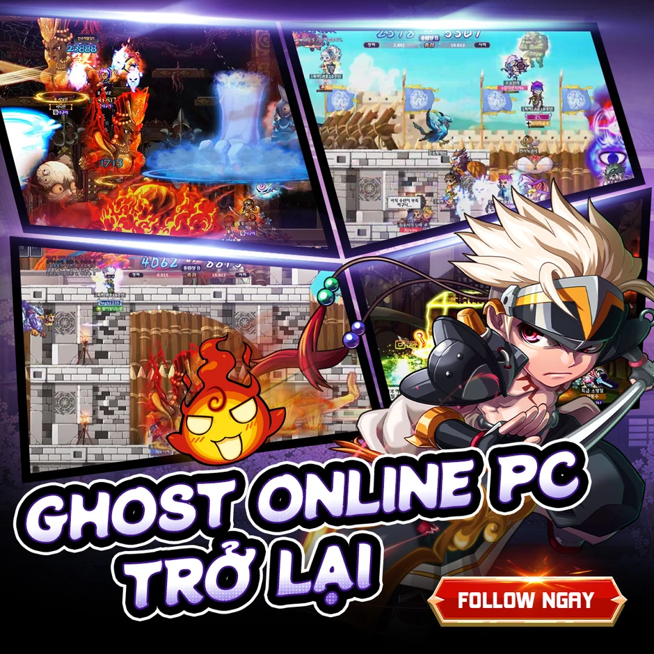 Ghost Online PC chính thức trở lại Việt Nam