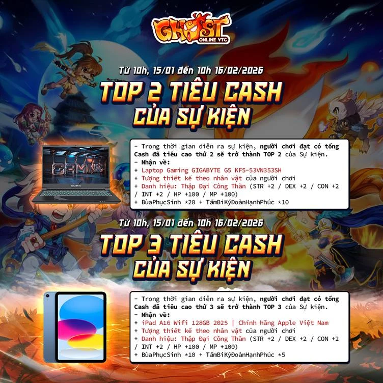 Ghost Online PC mở server - Hành trình săn quỷ huyền thoại đã trở lại Ghost Online PC mở server - Hành trình săn quỷ huyền thoại đã trở lại