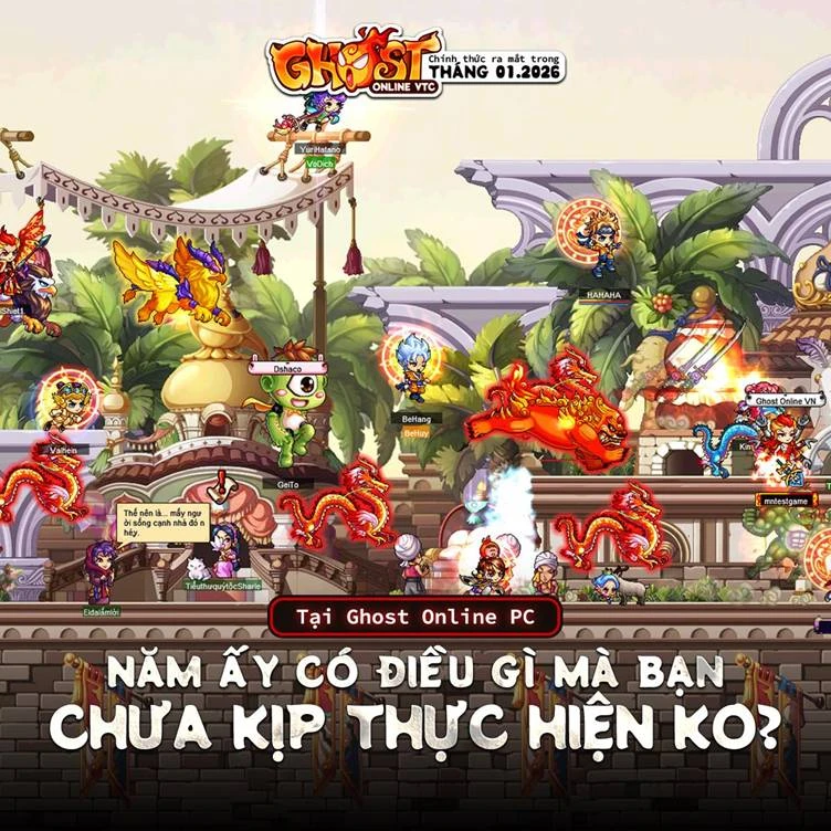 Ghost Online PC mở server - Hành trình săn quỷ huyền thoại đã trở lại Ghost Online PC mở server - Hành trình săn quỷ huyền thoại đã trở lại