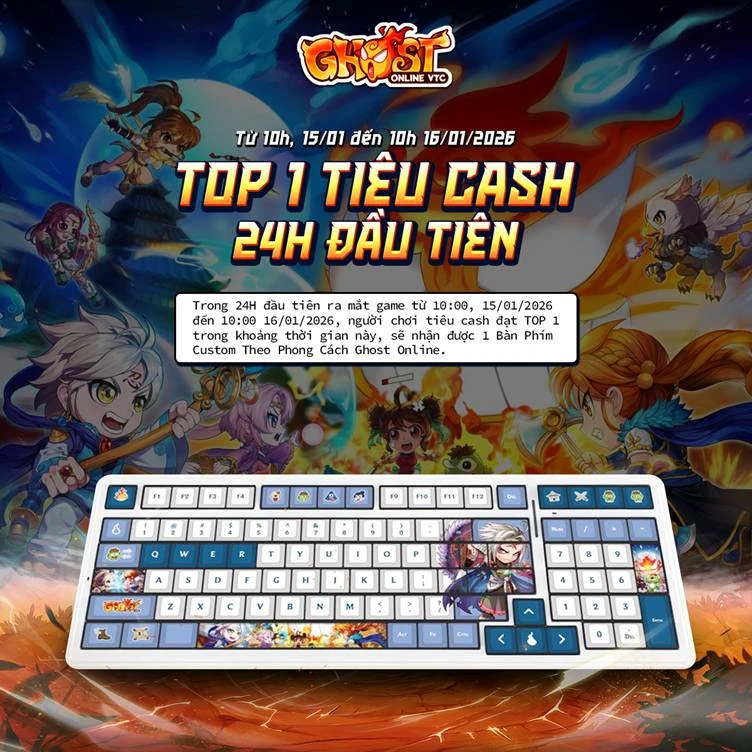 Ghost Online PC mở server - Hành trình săn quỷ huyền thoại đã trở lại Ghost Online PC mở server - Hành trình săn quỷ huyền thoại đã trở lại