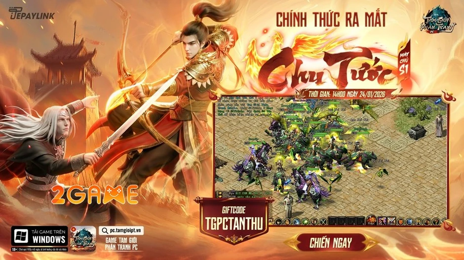 Tam Giới Phân Tranh PC - TPL tái hiện huyền thoại Phong Thần sống động