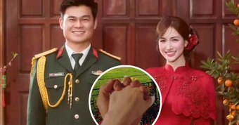 Bức ảnh làm lộ thời điểm Hòa Minzy và bạn trai quân nhân chính thức hẹn hò?