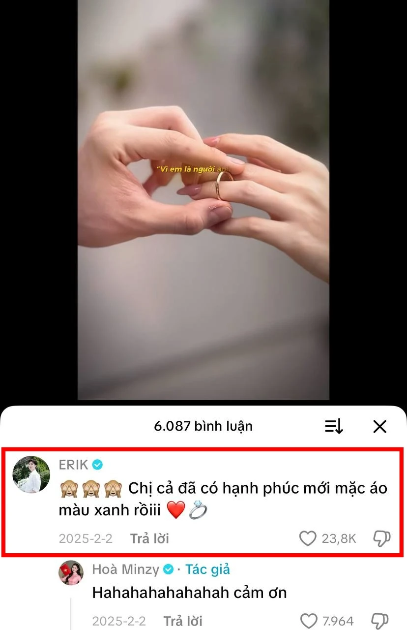 Hoà Minzy đã được cầu hôn?