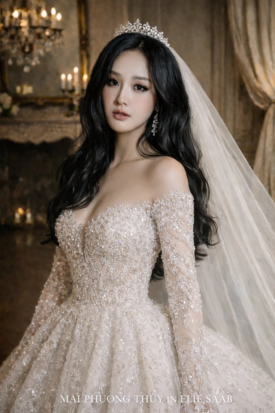 Lộ ảnh cưới của Hoa hậu Mai Phương Thuý Lộ ảnh cưới của Hoa hậu Mai Phương Thuý