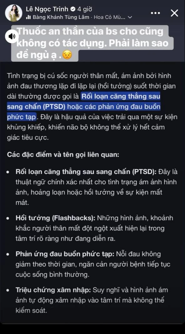Lo cho Ngọc Trinh
