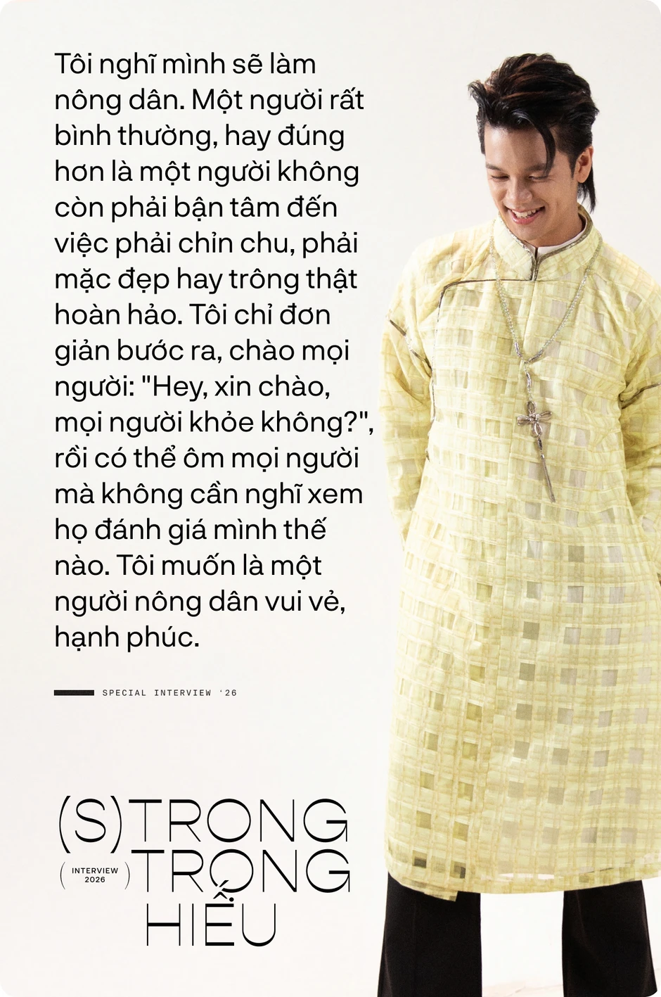 Phỏng vấn (S)TRONG Trọng Hiếu