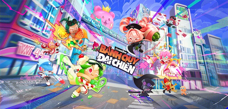 CookieRun: Bánh Quy Đại Chiến được VNG phát hành đa quốc gia